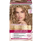 L'Oréal Paris Excellence Creme Permanent hårfärg för normalt hår, 7.31 Golden Beige Blonde
