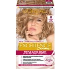 L'Oréal Paris Excellence Creme Permanent hårfärg för normalt hår, 8 Natural Light Blonde