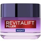 L'Oréal Paris Revitalift Filler nattkräm för normal hud 50 ml