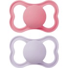 MAM Air 6-16m Silikon Pink 2 st