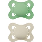 MAM Original 0-6m Natural Rubber Unprinted Neutral 2 st