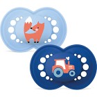 MAM Original 16-36 m Silk Blue 2-pack