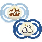 MAM Perfect Night Silk 16-36 m 2-pack Blue