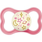 MAM Supreme Night 6-16m Silikon Pink 1 st