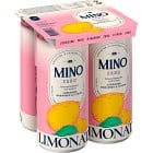 Mino Limonata Zero Jordgubb, Rabarber & Citron 4 x 33 cl