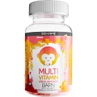 Monkids Multivitamin Sockerfri Barn Jordgubb 60 st