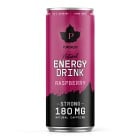 Pureness Natural Energy Drink Strong, Raspberry 330 ml