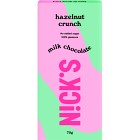Nicks Milk Chocolate Hazelnut Crunch 75 g