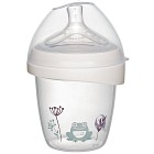 Nip First Moments Flaska PP Wideneck Silikon 150 ml Groda Onesize 0m+ S