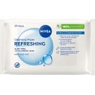 NIVEA Ansiktsservetter Refreshing Cleansing Wipes 25 st