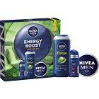 NIVEA MEN Presentbox Energy Boost Giftpack 450 ml