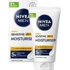 NIVEA MEN Ansiktskräm Sensitive Moisturiser SPF15 75 ml