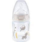 NUK First Choice+ Nappflaska 150 ml Beige