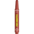 NYX Professional Makeup Fat Matte Slick Click Läppbalsam 04 Rose Robe 8 ml