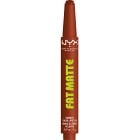 NYX Professional Makeup Fat Matte Slick Click Läppbalsam 06 Beary Nude 8 ml