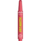 NYX Professional Makeup Fat Matte Slick Click Läppbalsam 11 Pink Puff 8 ml