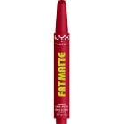 NYX Professional Makeup Fat Matte Slick Click Läppbalsam 17 Scarlet Snuggles 8 ml