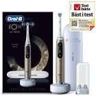 Oral-B iO10 Eltandborste Eclipse Gold (1 tandborsthuvud, 1 resefodral för laddning, 1 refillhållare)