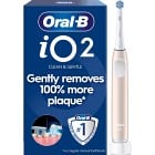 Oral-B iO2 Eltandborste, Rosa 1 tandborsthuvud