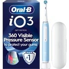 Oral-B iO3 eltandborste Blå, 1 tandborsthuvud, resefodral