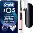 Oral-B iO5 Eltandborste Rosa, 1 tandborsthuvud, resefodral