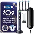 Oral-B iO9 Eltandborste Giftset Svart 4 tandborsthuvuden, snabb magnetisk laddare