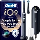 Oral-B iO9 Eltandborste, Svart, 2 tandborsthuvuden, resefodral med laddare