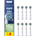 Oral-B Pro Cross Action borsthuvuden, 8 st