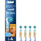 Oral-B Pro Kids borsthuvuden med Disney Lejonkungen, 4 st