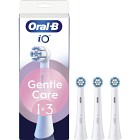 Oral-B iO Gentle Care tandborsthuvuden, Vit, 3 st