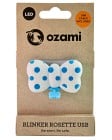 Ozami Blinker Rosette Blå 1 st