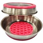 Ozami Cat Bowl Slowfeeder Pink 290 ml