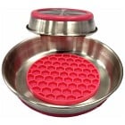 Ozami Cat Bowl Slowfeeder Pink 500 ml