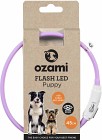 Ozami hundhalsband Flash LED Lila Puppy 45 cm