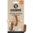 Ozami Natural Wooden Dumbbells