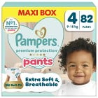 Pampers Premium Protection byxblöjor storlek 4, 82 blöjor,9kg-15kg
