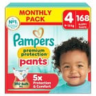 Pampers Premium Protection Byxblöjor Storlek 4 (9-15 kg) 168 st