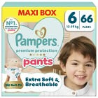 Pampers Premium Protection byxblöjor storlek 6, 66 blöjor, 13kg-19kg
