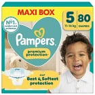 Pampers Premium Protection Storlek 5, 80 blöjor, 11kg-16kg