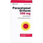 Paracetamol Orifarm, filmdragerad tablett 500 mg 20 st