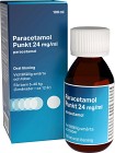 Paracetamol Punkt, oral lösning 24 mg/ml 100 ml