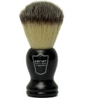 Parker Shaving Black Handle Synthetic Bristle Shave Brush