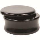 Parker Shaving Black Mango Wood Shave Bowl