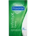 Pasante kondom Delay/Infinity 12-pack