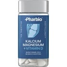 Pharbio Kalcium, Magnesium + D-vitamin 100 tabletter
