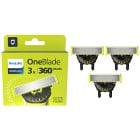 Philips OneBlade 360 reservblad 3-pack QP430/50