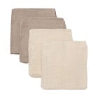 Pippi Muslinfilt 4-pack (Nomad)
