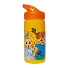 Pippi Långstrump Vattenflaska 410 ml (Gul)