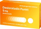 Desloratadin Punkt, filmdragerad tablett 5 mg 30 st