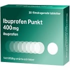 Ibuprofen Punkt, filmdragerad tablett 400 mg 30 st